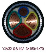 YJV32 3*150+1*70  鋼絲鎧裝交聯電力電纜